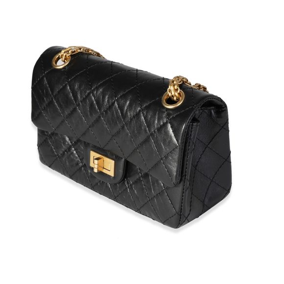 Chanel Black Quilted Aged Calfskin Reissue 2.55 224 - Picture 2 of 8